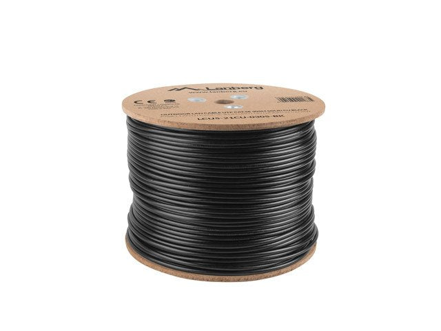 EAN 5901969421835 - Lanberg LCU5-21CU-0305-BK cable de red Negro 305 m Cat5e U/UTP (UTP) imagen 3
