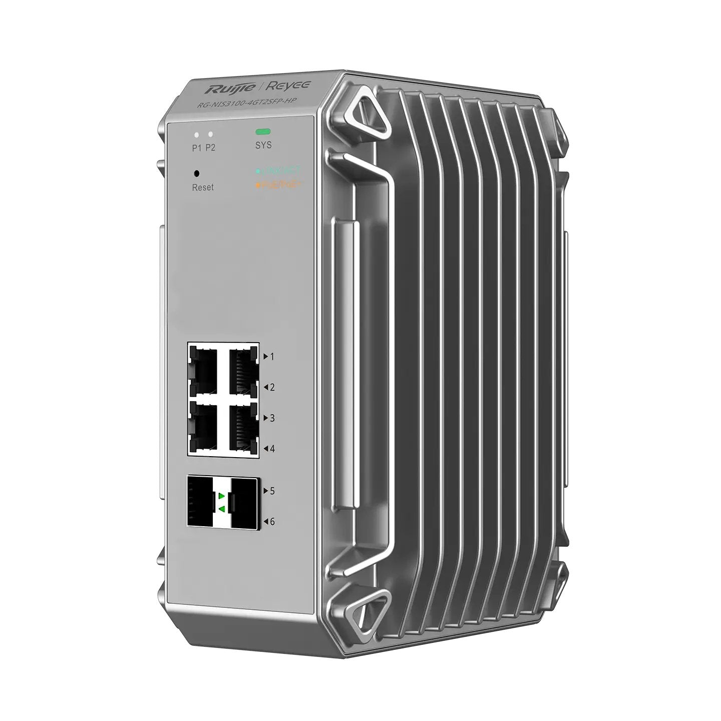 Reyee Rg-Nis3100-4gt2sfp-Hp Indumrial Switch