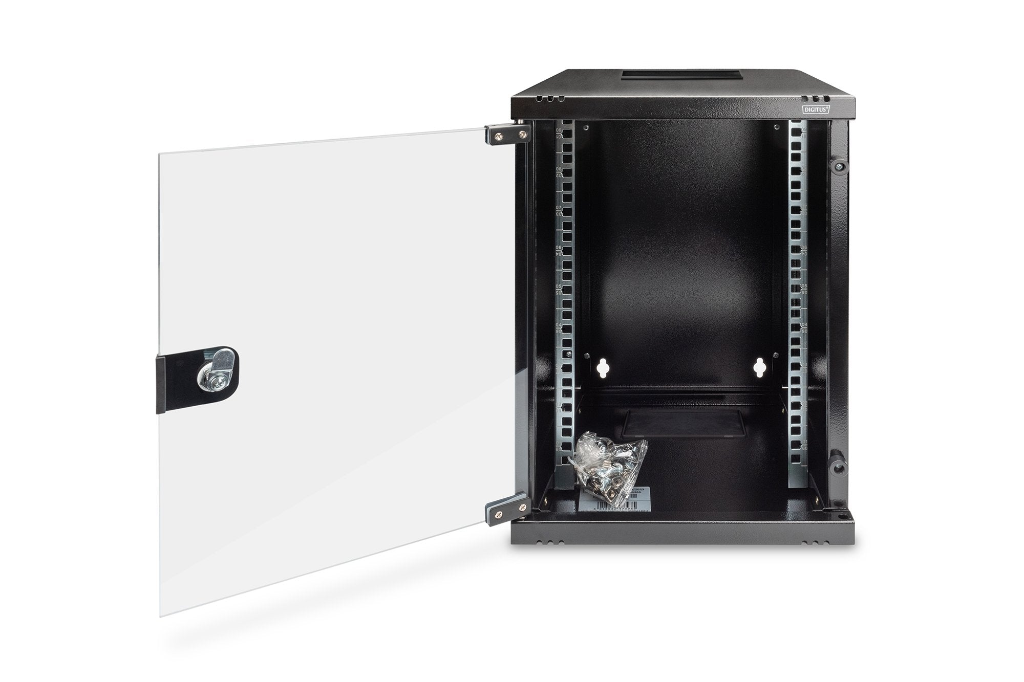 EAN 4016032473985 - Digitus DN-10-09U-B armario rack 9U Bastidor de pared Negro imagen 3