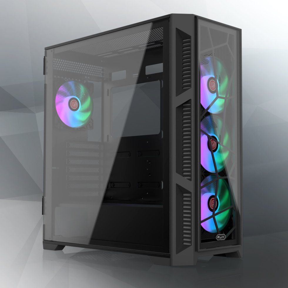 Raijintek Case M.Tower Ponos Ultra Tg4 Argb Fan*4 Type C Usb3.0