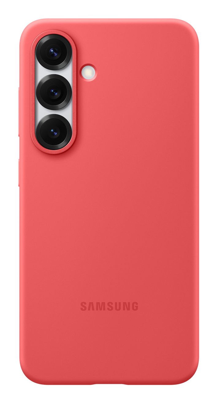 Samsung Silicone Case Galaxy S25 Rot