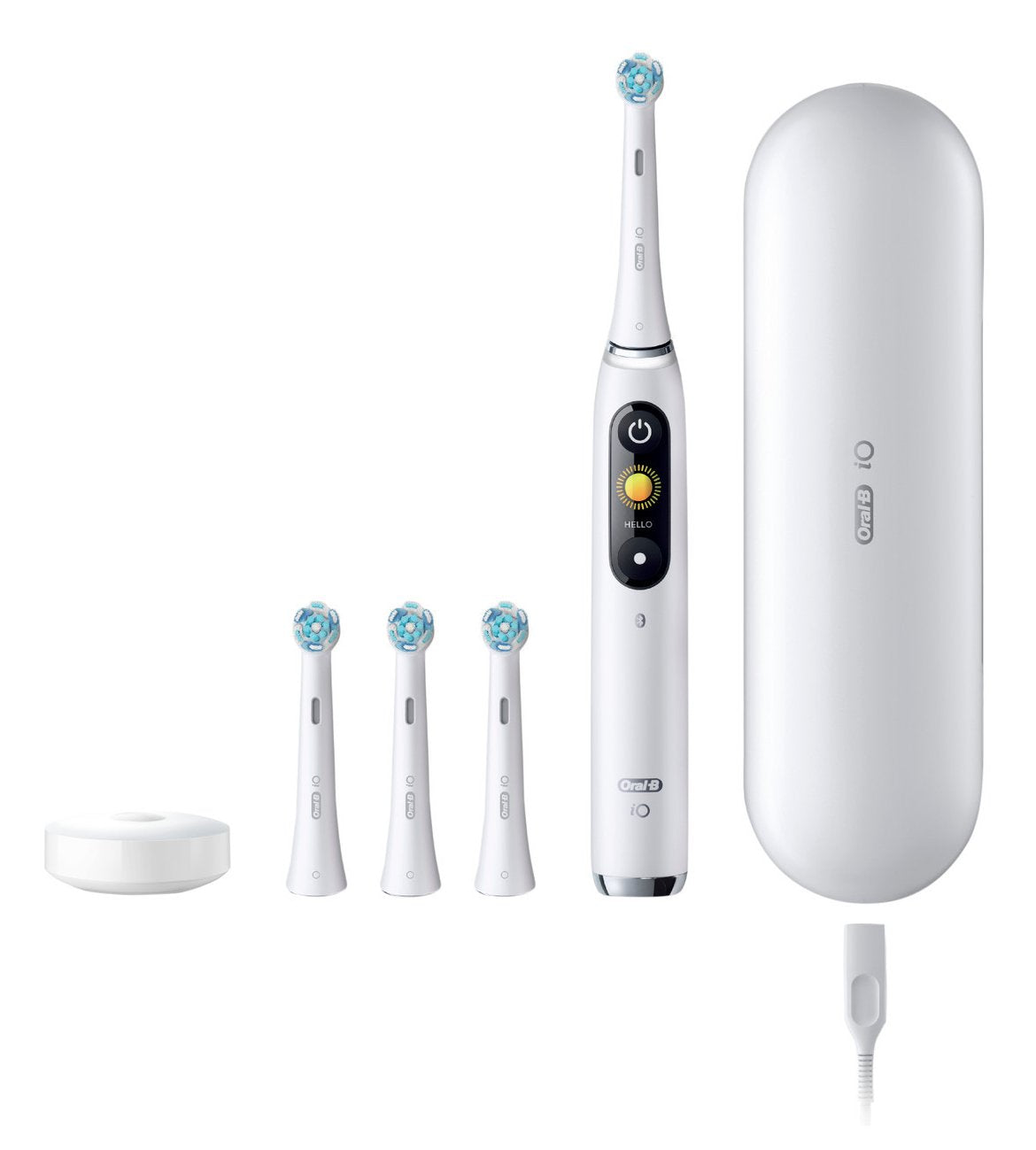 EAN 8700216838184 - Oral-B iO Series9 Adulto Cepillo de dientes oscilante Blanco imagen 1