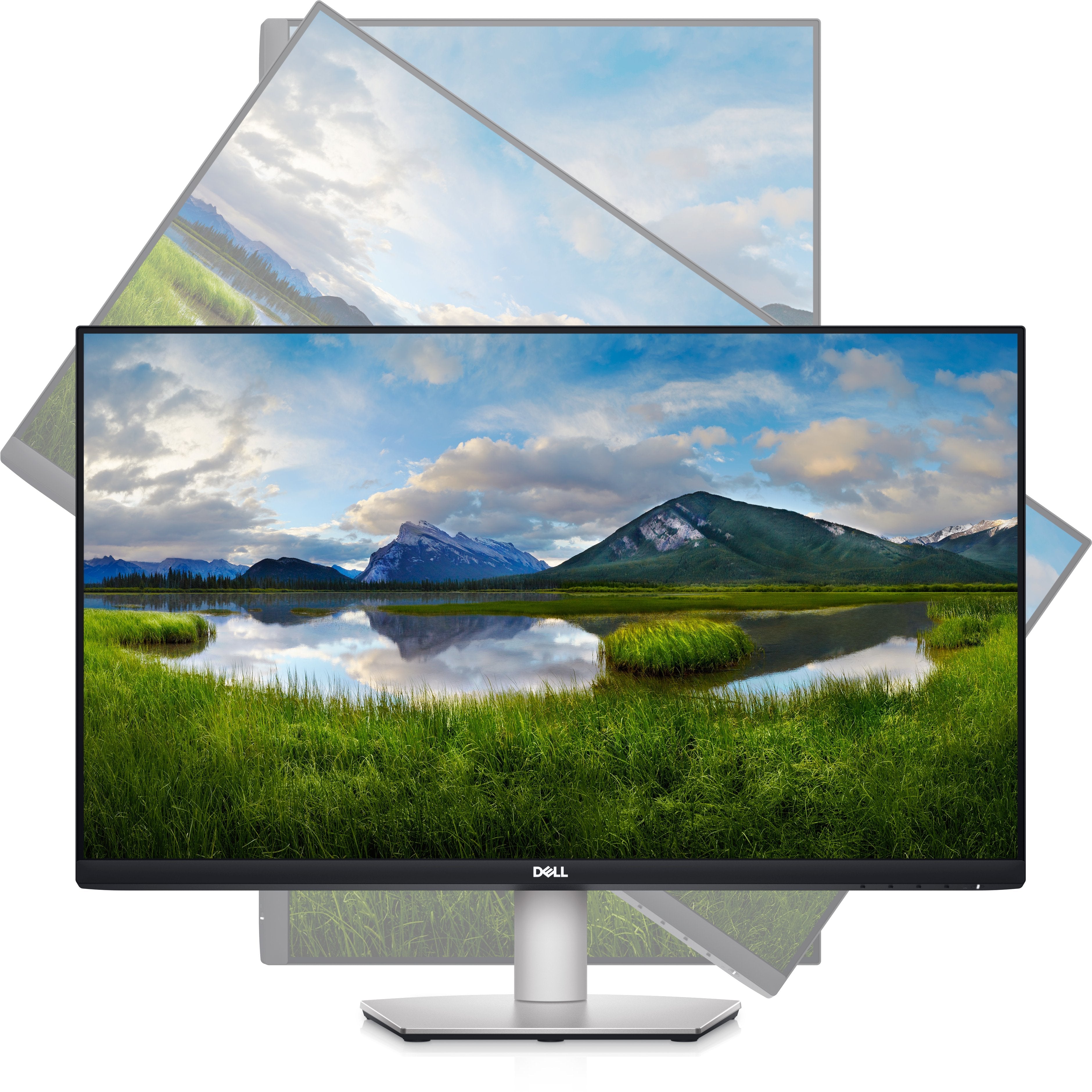 Monitor Dell S Series S2721qsa Led 27" 3840 X 2160 Pixeles 4k Ultra Hd Lcd Negro, Plata