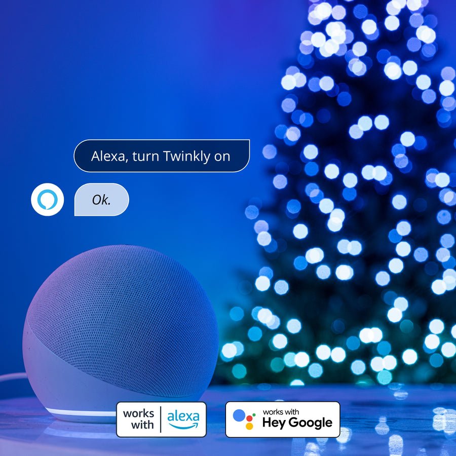 Caramelos Twinkly 100 Leds Rgb Perel Shape, Cable Verde, Usb-C