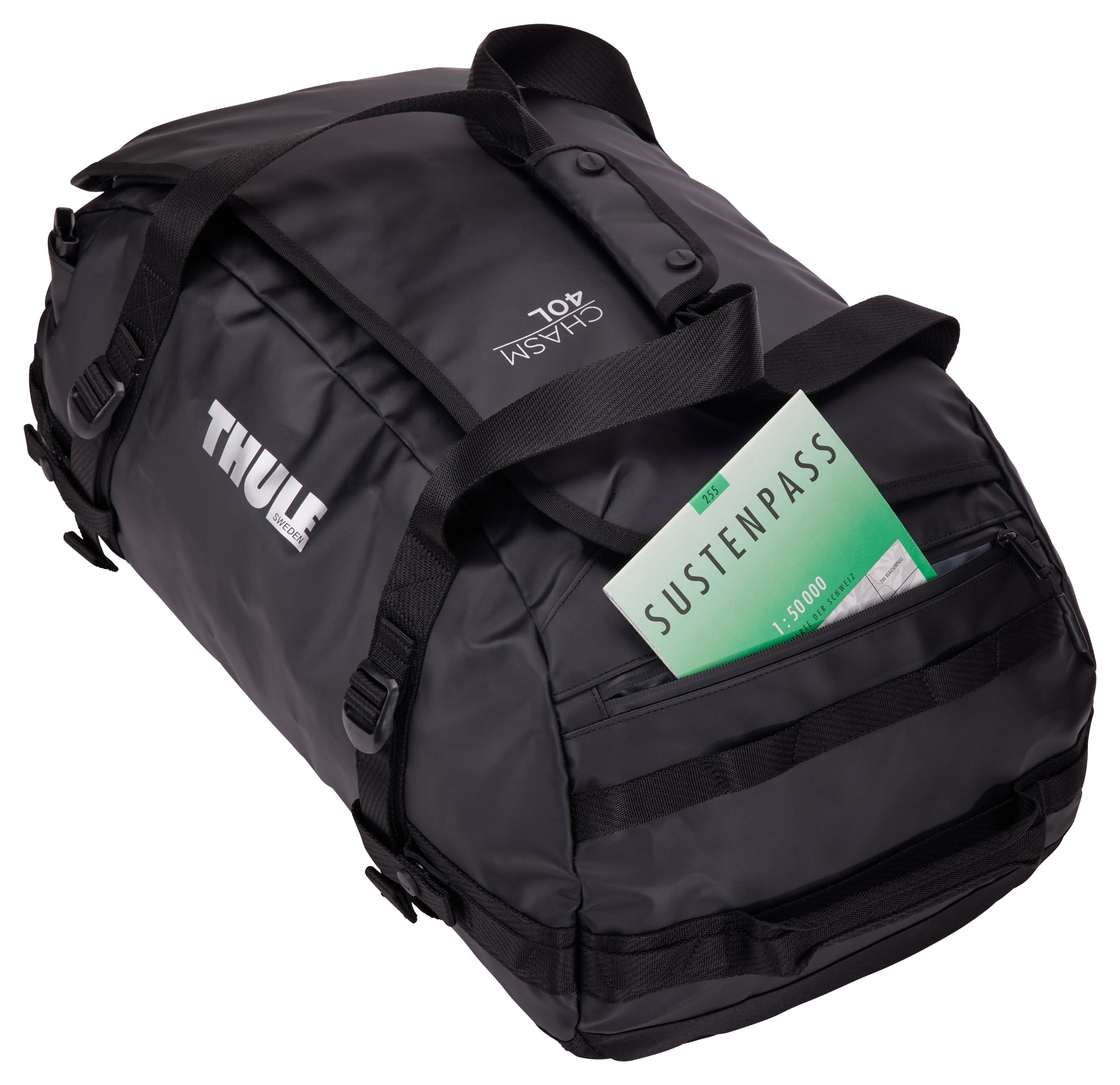 EAN 85854255196 - Thule Chasm TDSD302 Black bolso de lona 40 L Poliéster Negro imagen 12
