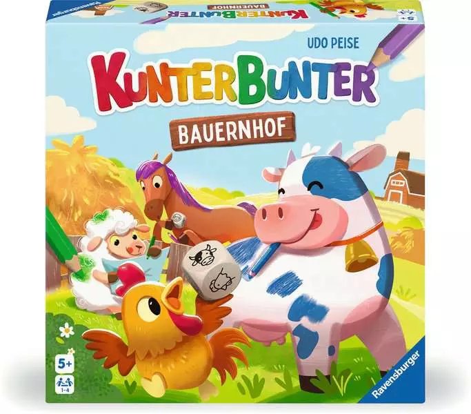 Ravensburger Kunterbunter Bauernhof, Juego De Mesa 24761