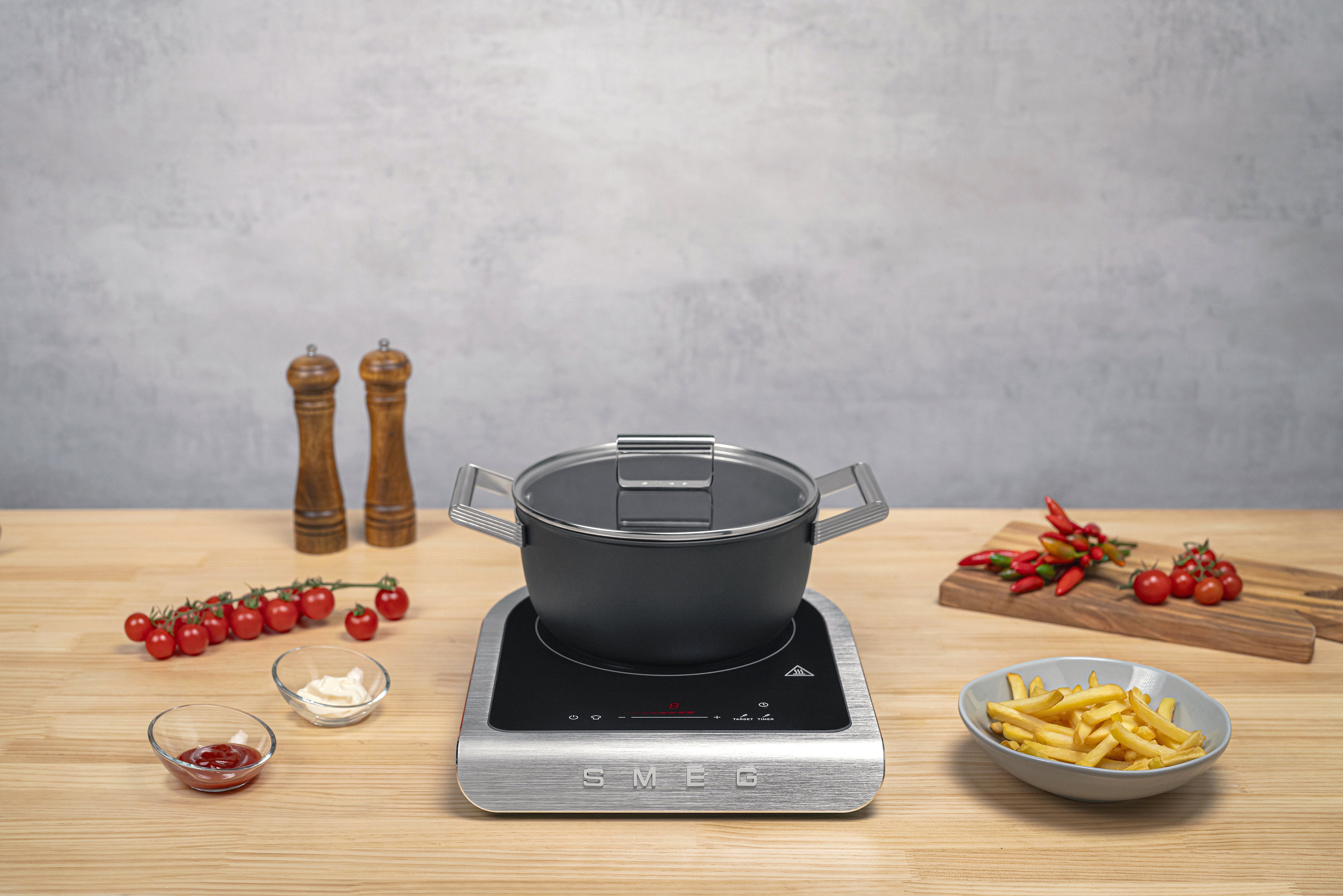 EAN 8017709339739 - Smeg PIC01BLMEU hobs Negro Encimera Con placa de inducción 1 zona(s) imagen 16