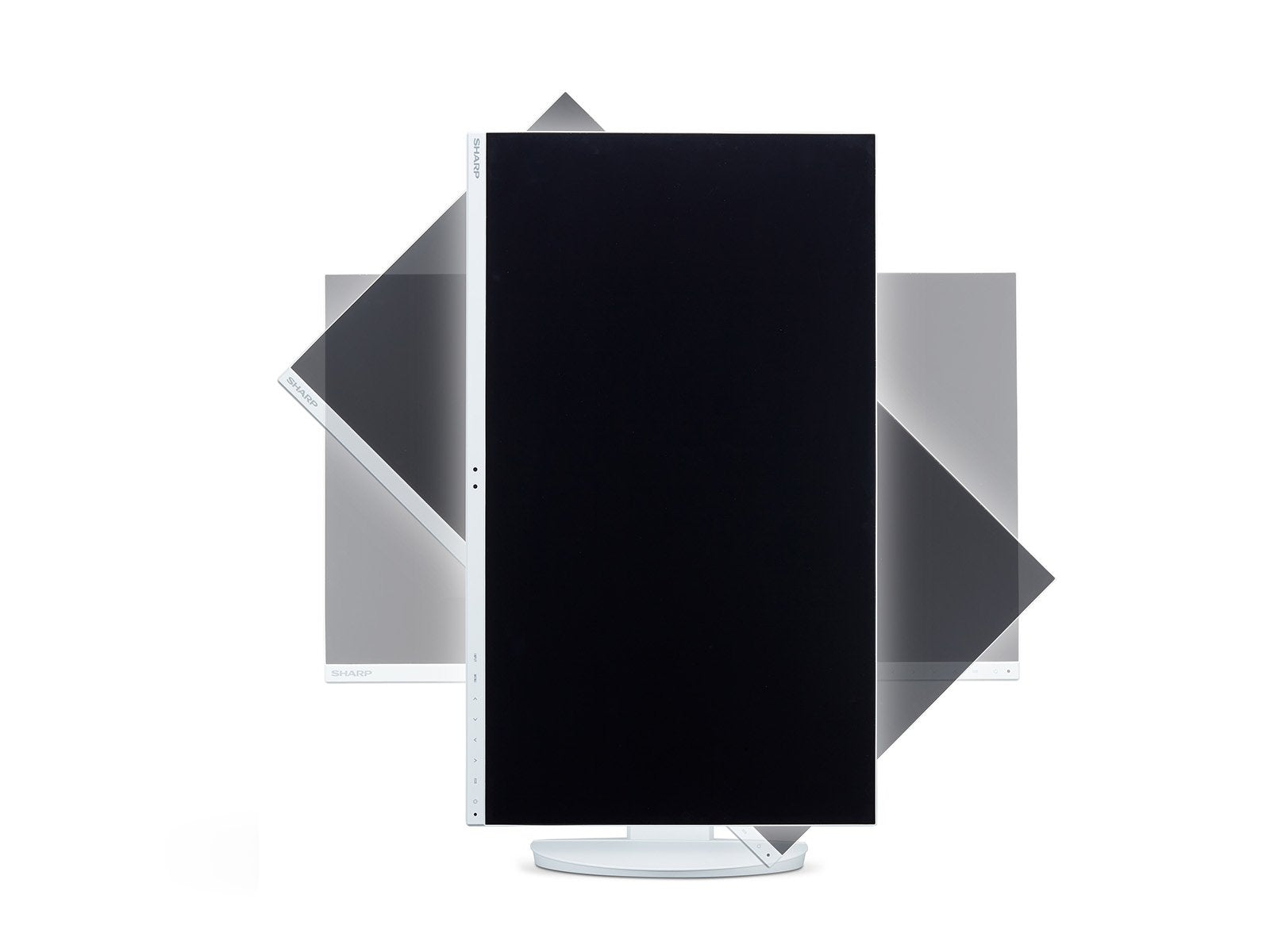 Monitor Sharp Multisync Ea272q 27" 2560 X 1440 Pixeles 4k Ultra Hd Lcd Blanco