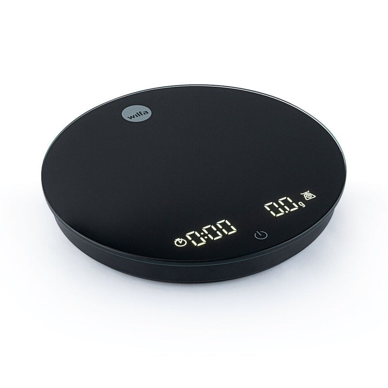 Wilfa Präzisions-Küchenwaage Uni (Negro, Bis 2 Kg, Timer, Usb-C) 605928