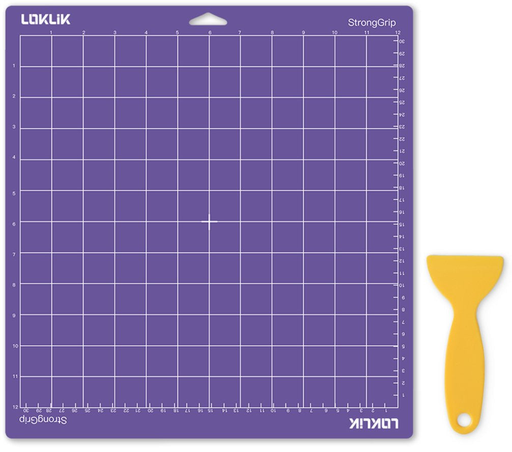 Loklik Schneidematte 3er-Pack - Lila Stark Klebend
