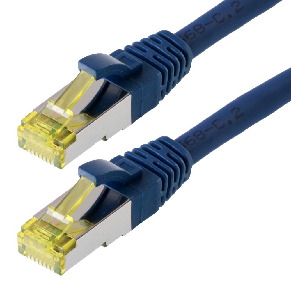 EAN 4005938180844 - Helos S/FTP (PIMF) CAT 6a 15m cable de red Azul Cat6a S/FTP (S-STP) imagen 1