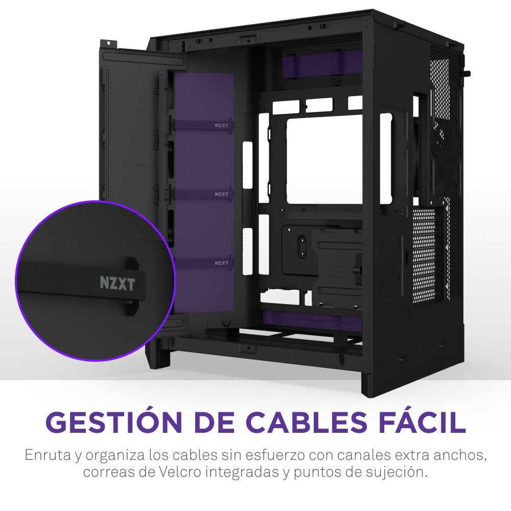 EAN 5056547207643 - NZXT H9 Flow Midi Tower Negro imagen 9