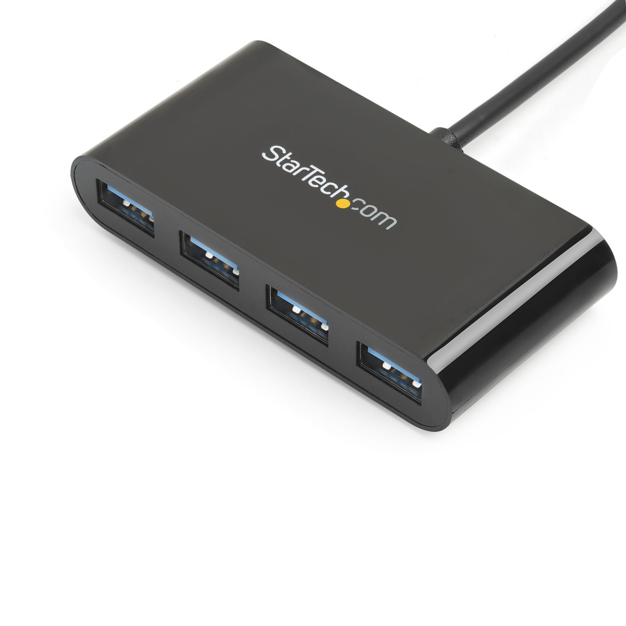 EAN 0065030866330 - StarTech.com HB30C4AB hub de interfaz USB 3.2 Gen 1 (3.1 Gen 1) Type-C 5000 Mbit/s Negro imagen 4