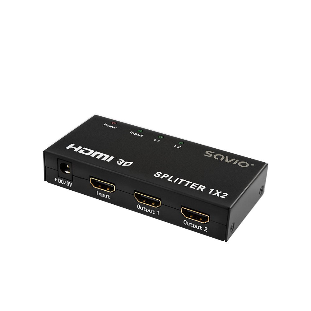 EAN 5901986040378 - Savio CL-42 divisor de video HDMI 2x HDMI imagen 3