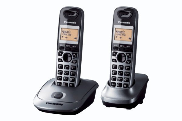 Teléfono Inalámbrico Dect Panasonic Kx-Tg2512 Pack Dúo (Kx-Tg2512 + Supletorio) Identificación Llamadas- Teclado Iluminado Pantalla Lcd 1.4' 3.5