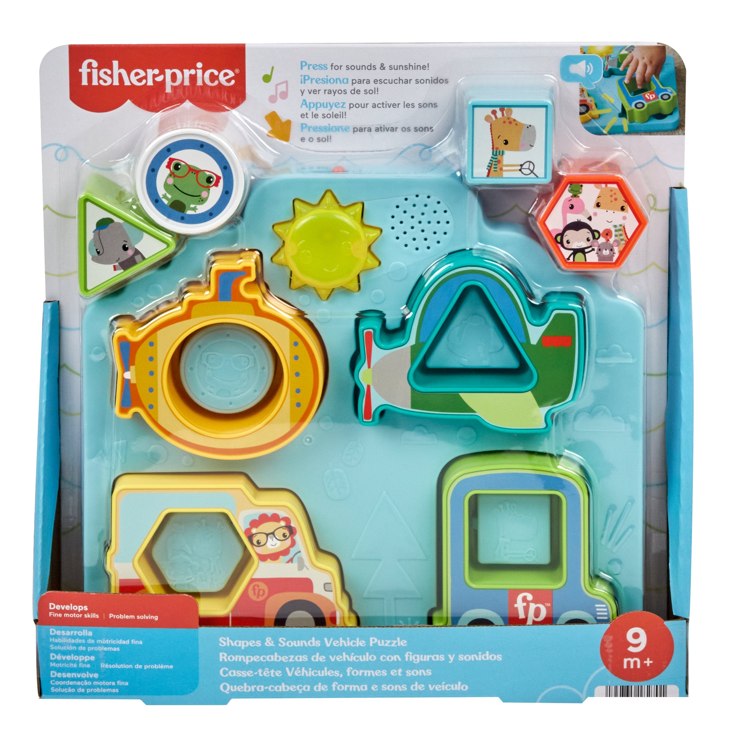 EAN 0194735182701 - Fisher-Price HRP31 puzzle Puzle de fotograma 4 pieza(s) Vehículos imagen 6