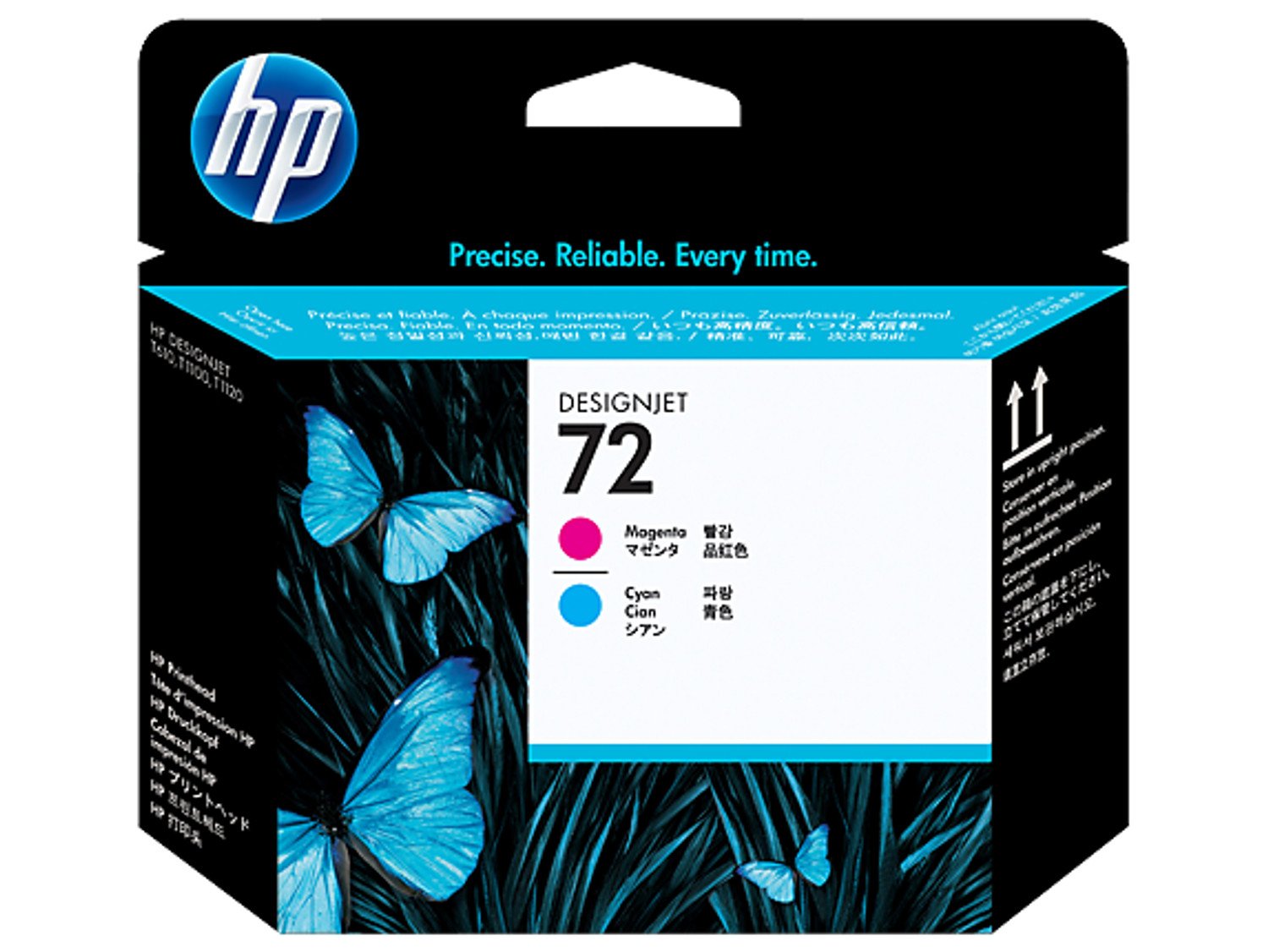 EAN 0808736779609 - HP 72 Magenta and Cyan DesignJet Printhead cabeza de impresora Inyección de tinta térmica imagen 1