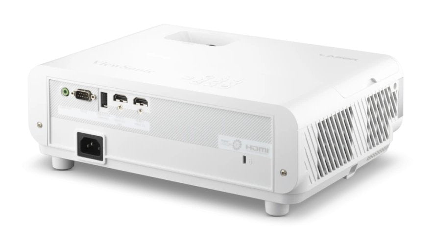 Laserprojector 4k Uhd (3840x2160) 3500 Ansilumen, Tr 1.12 - 1.46, 1,3x Optical Zoom, Wifi, Bluetooth In/Out, 10w Cube Speaker