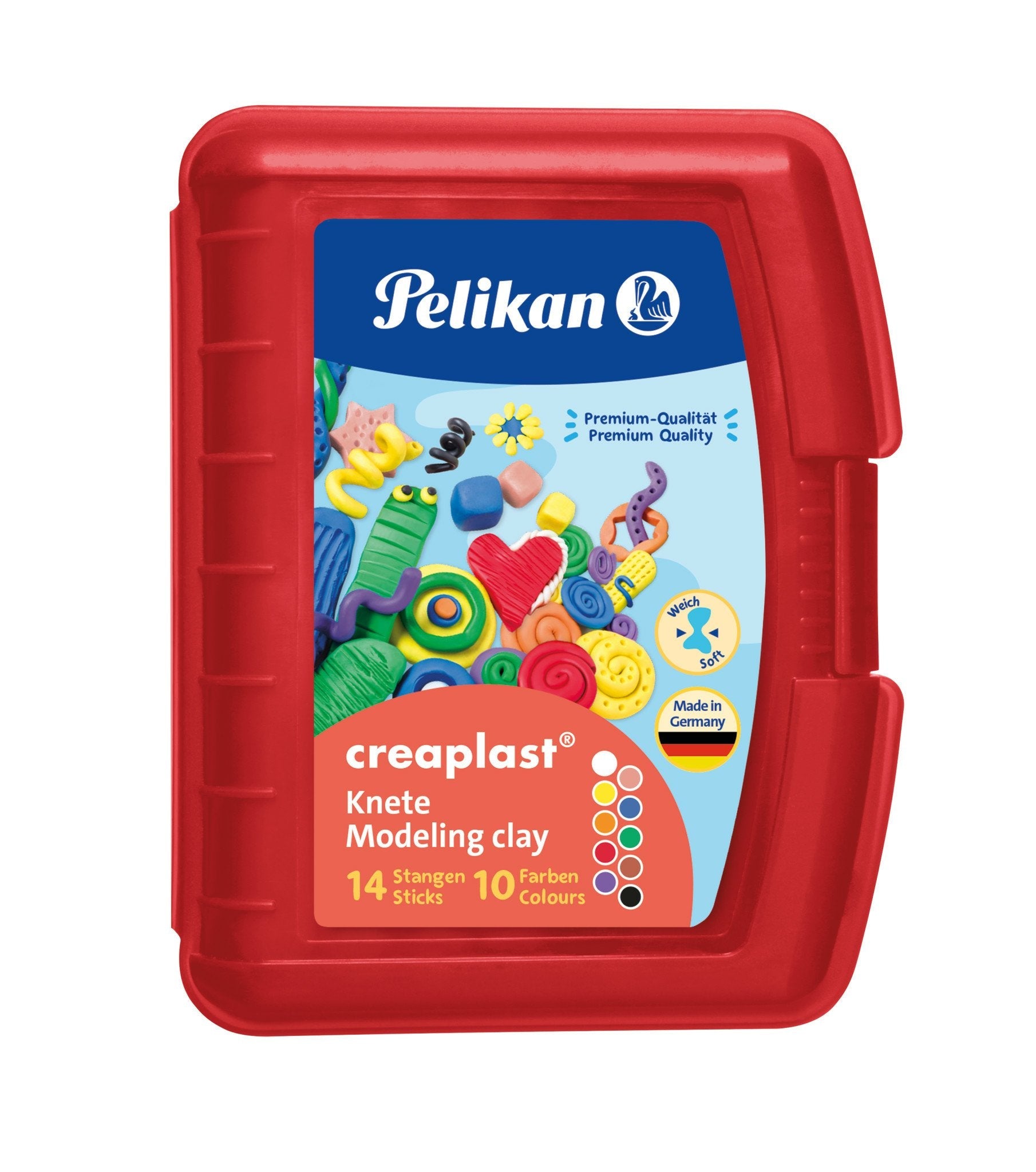 EAN 4012700606747 - Pelikan Creaplast Pasta de modelar 240 g Multicolor 14 pieza(s) imagen 1