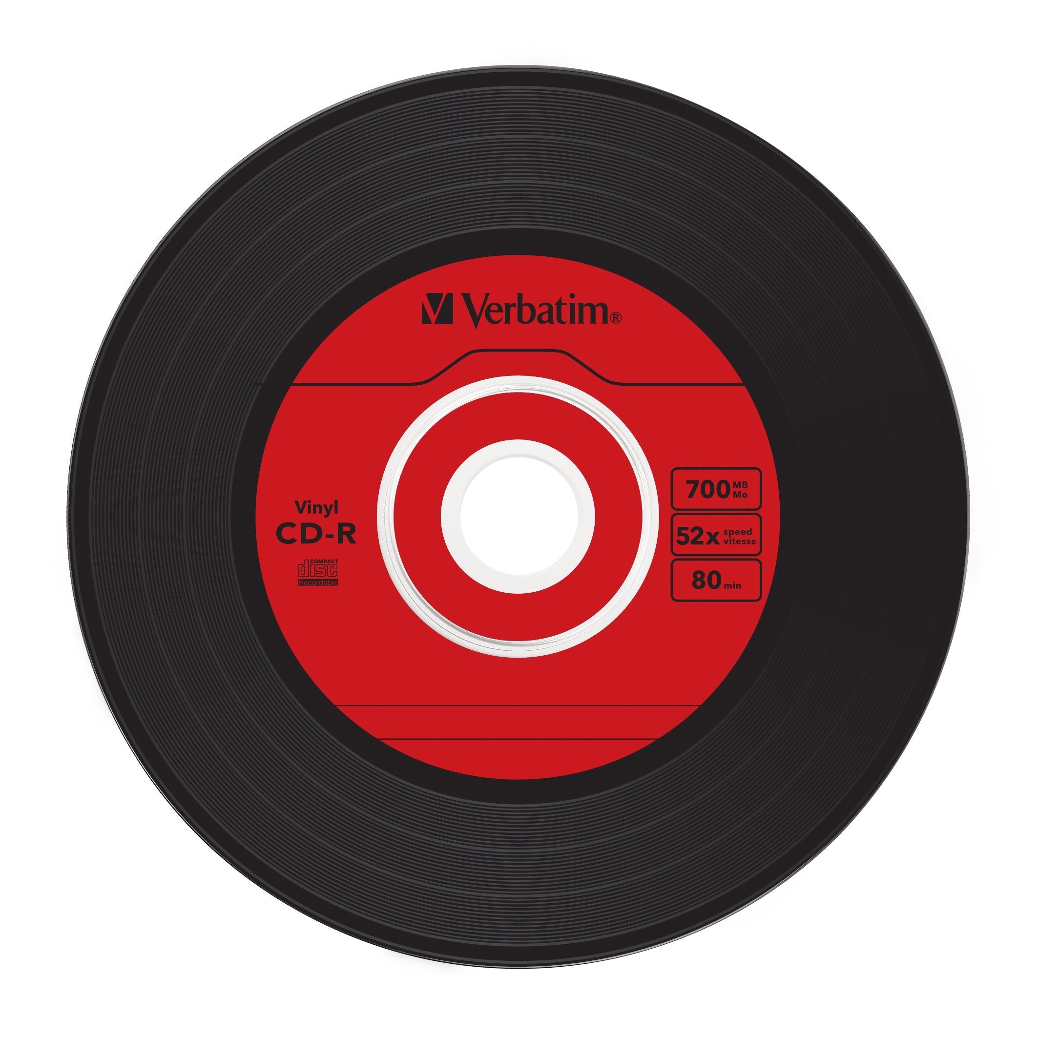 Verbatim Cd-R Azo Data Vinyl 700 Mb 10 Pieza(S) 43426