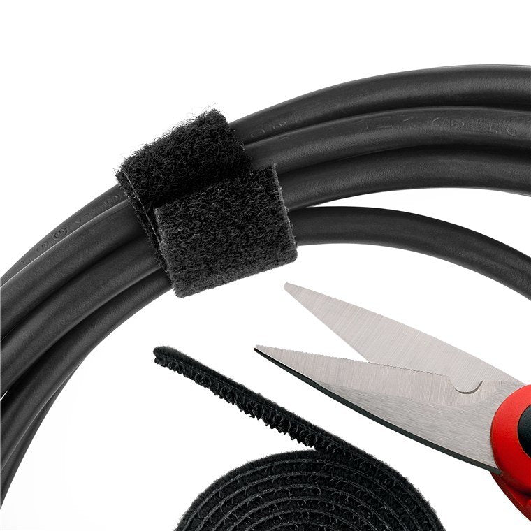 Goobay 70360 Organizador De Cables Piso Soporte Para Cables Negro 1 Pieza(S)