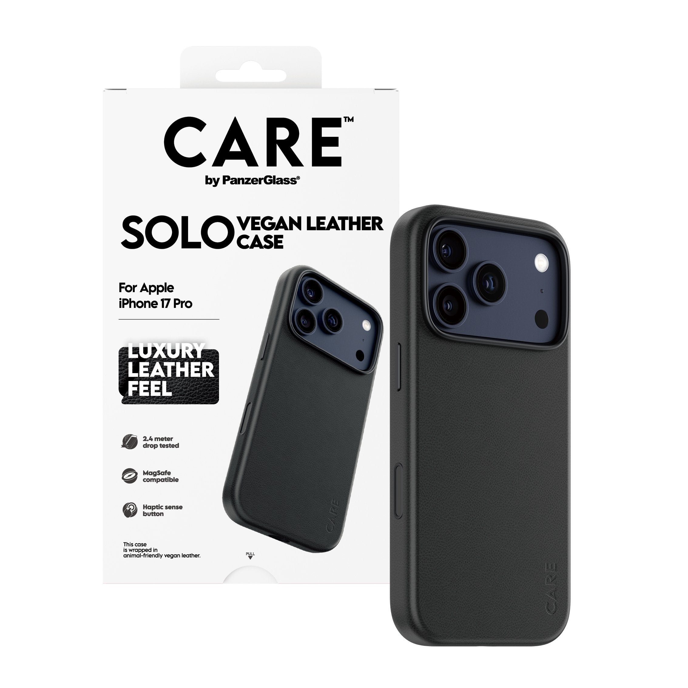 Panzerglass Care Solo Case Black Ip 17 Pro