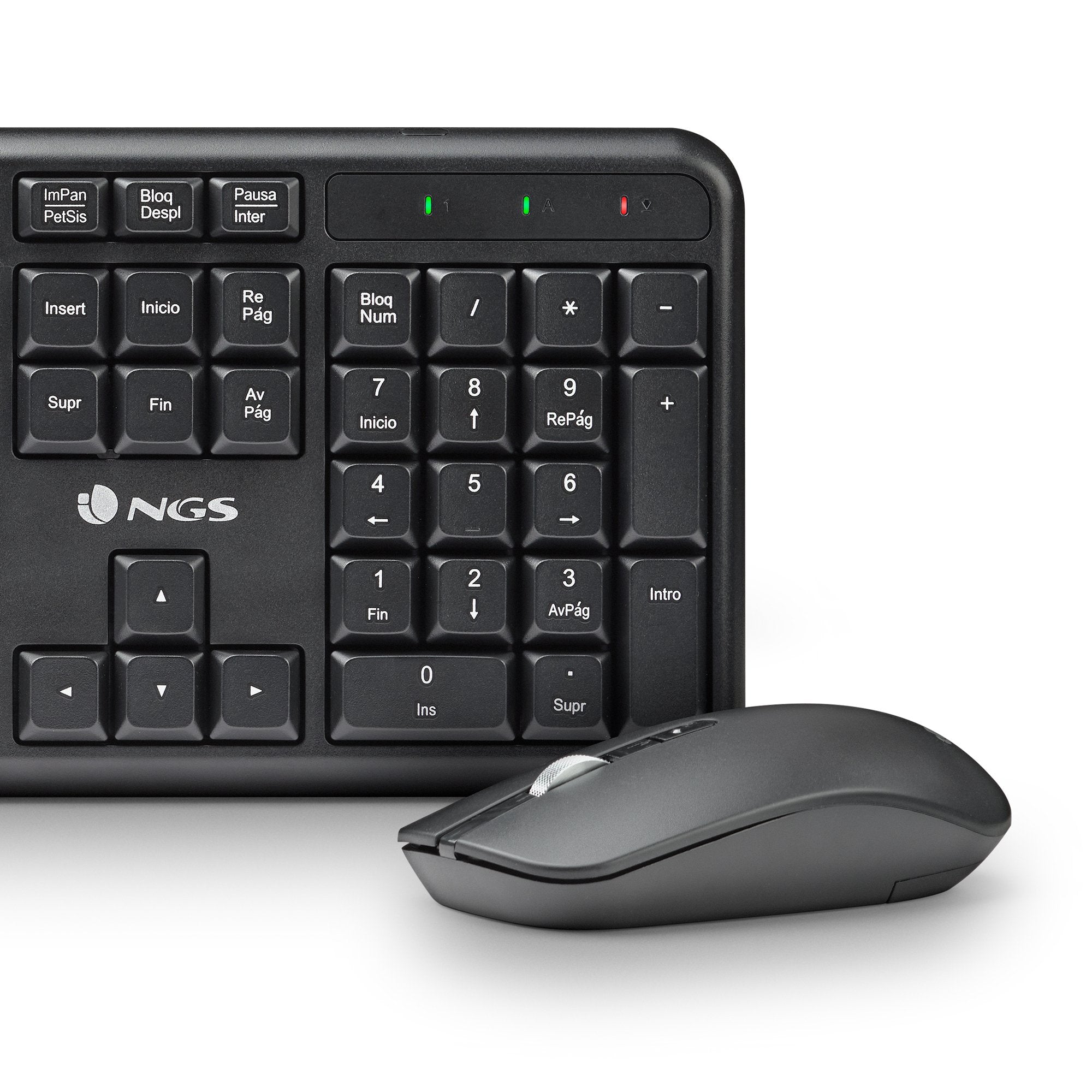 EAN 8435430627497 - NGS SERENITY KIT (QUERTY, ES) teclado Ratón incluido Universal RF inalámbrico QWERTY Español Negro imagen 4