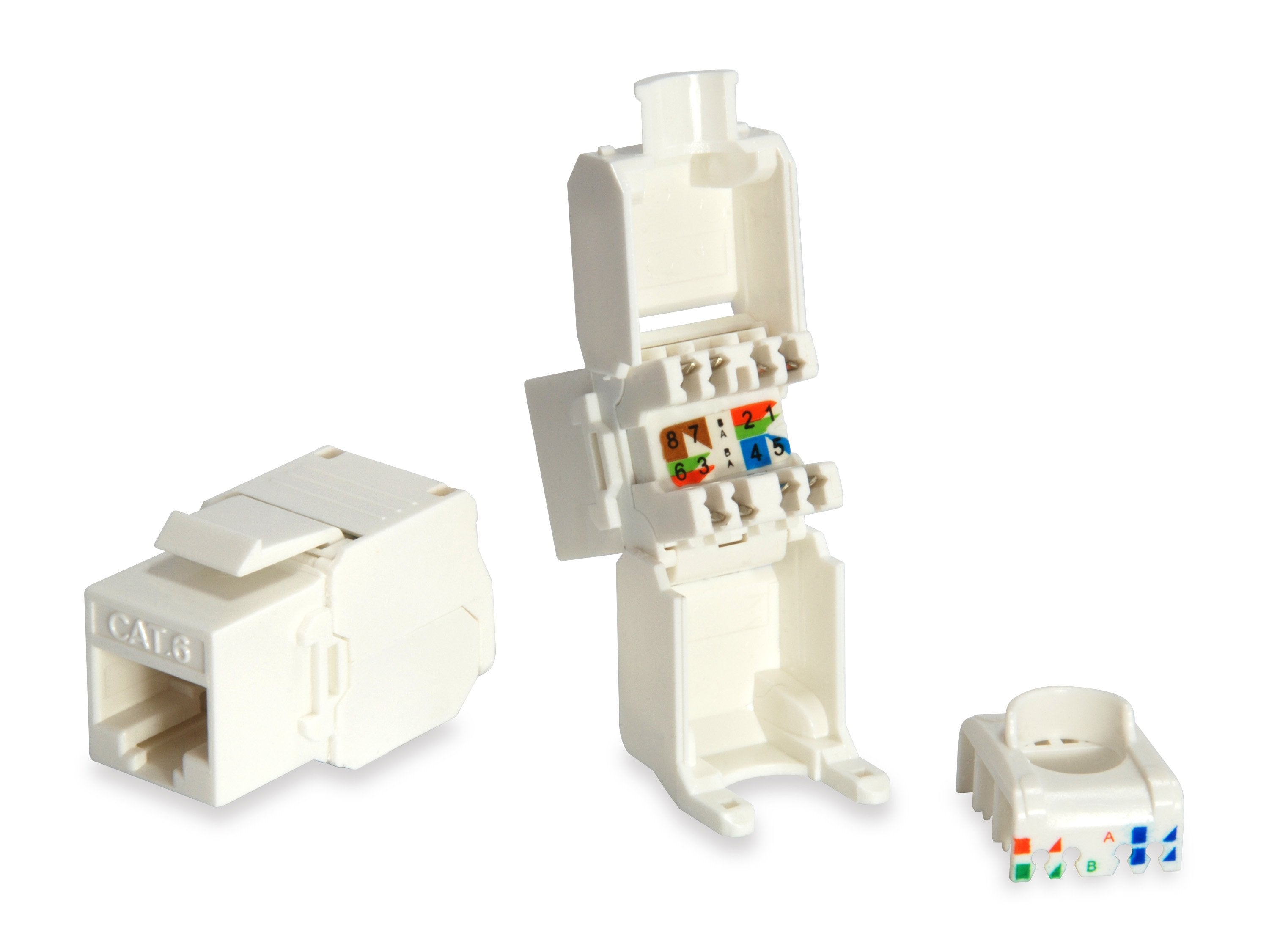 EAN 4015867206751 - Equip 769216 cambiador de género para cable RJ-45 LSA Blanco imagen 1
