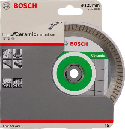 Bosch Hoja Abrasiva Diamante Extraclean Turbo Para Cerámica