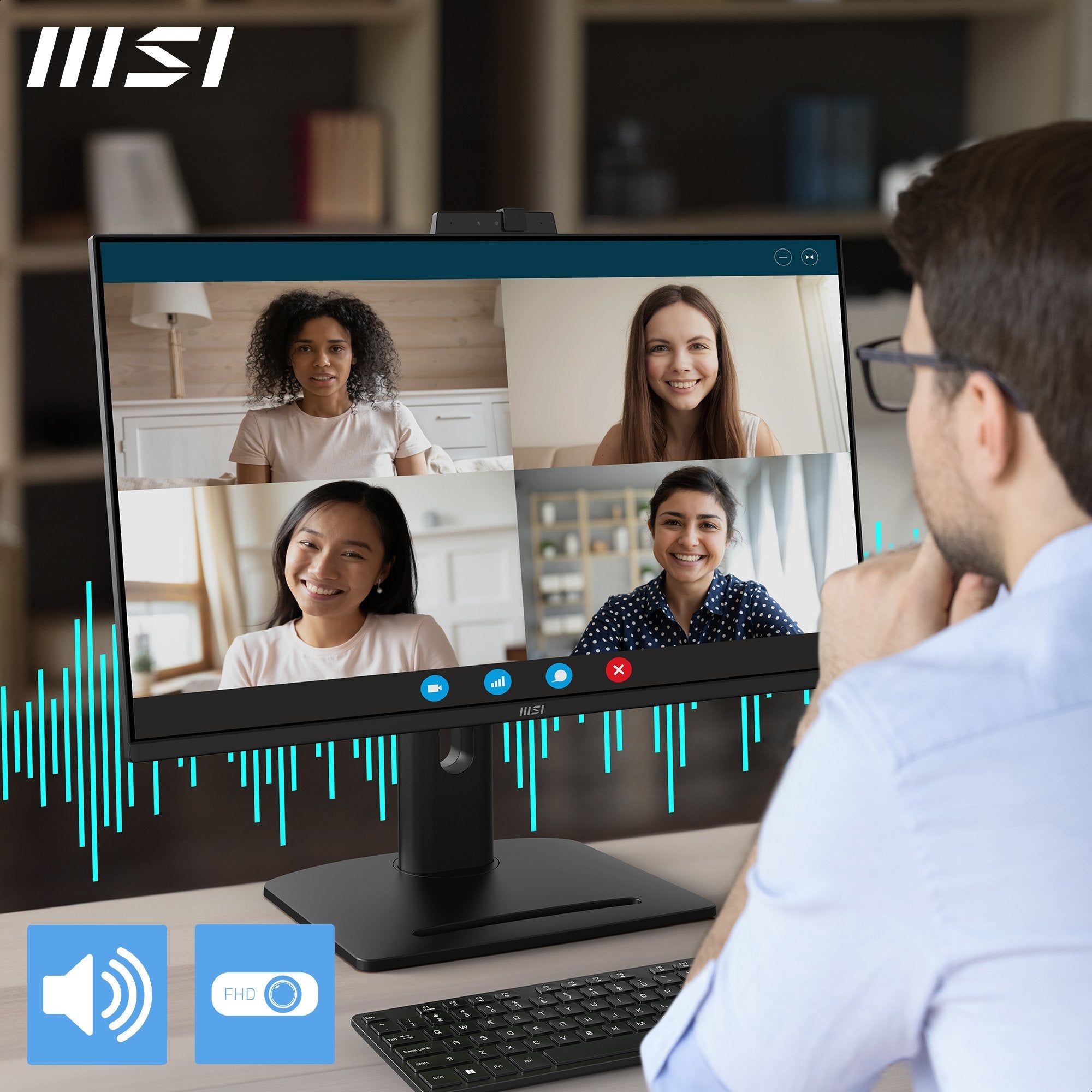 EAN 4711377238182 - MSI Pro MP275QPDG pantalla para PC 68,6 cm (27") 2560 x 1440 Pixeles Wide Quad HD LCD Negro imagen 5