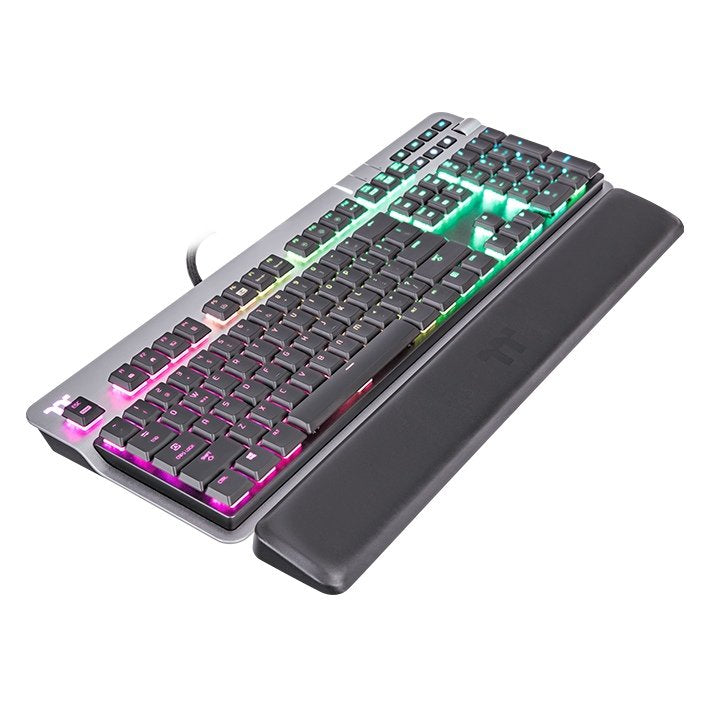 Teclado (Alemán) Thermaltake Argent K6 Rgb, Gkb-Kb6-Lssrgr-01 Alemán