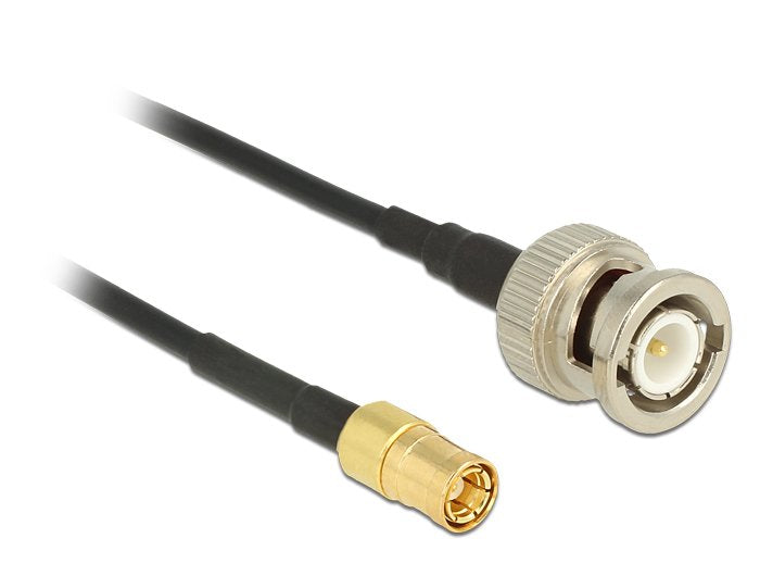 Delock Antennencable Bnc Stecker > Smb Stecker Rg-174 3 M
