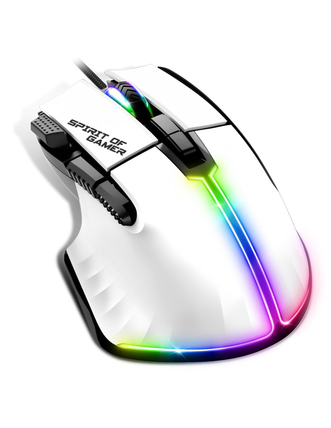 Spirit Of Gamer Raton Souris Pro M5 Blanco