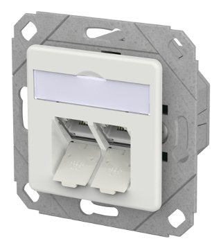 Metz Connect Anschlussdose E-Dat C6a Idc 2 Port Upk Verkehrswei