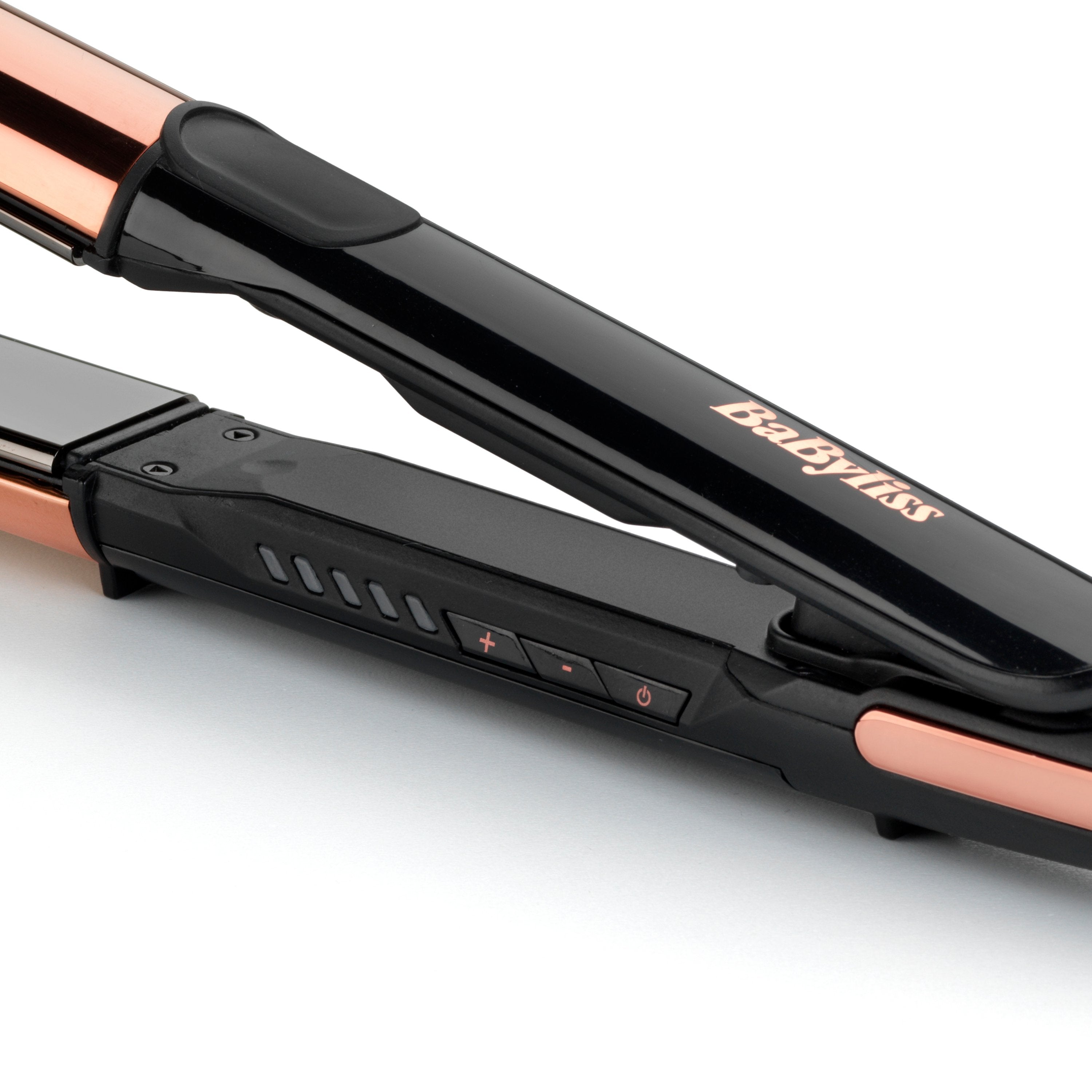 Plancha De Pelo Babyliss Straight & Curl Brilliance Negro