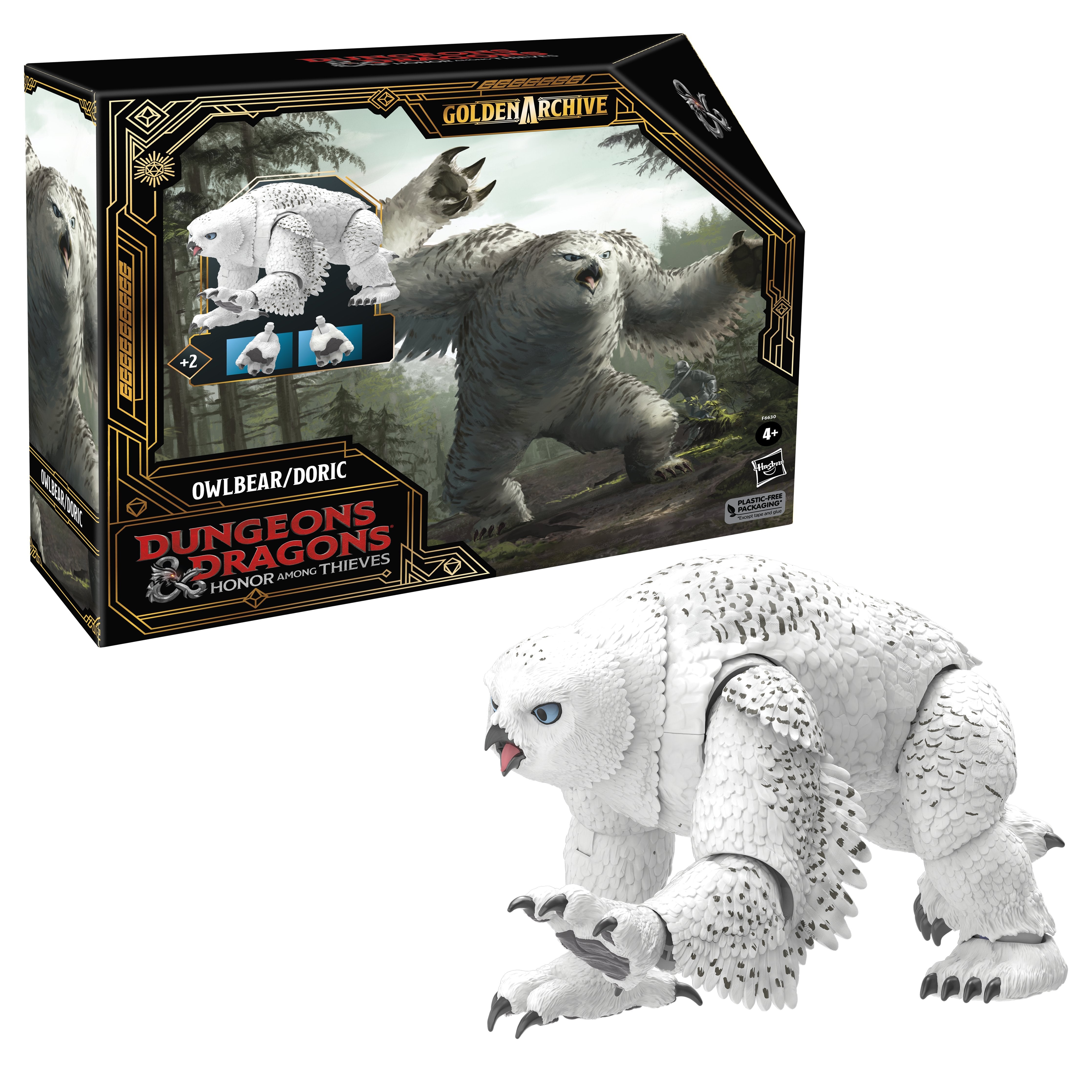 Figura Doric Owlbear Fig 15 Cm Dungeons & Dragons Honor Among Thieves Golden Archive F66305l0