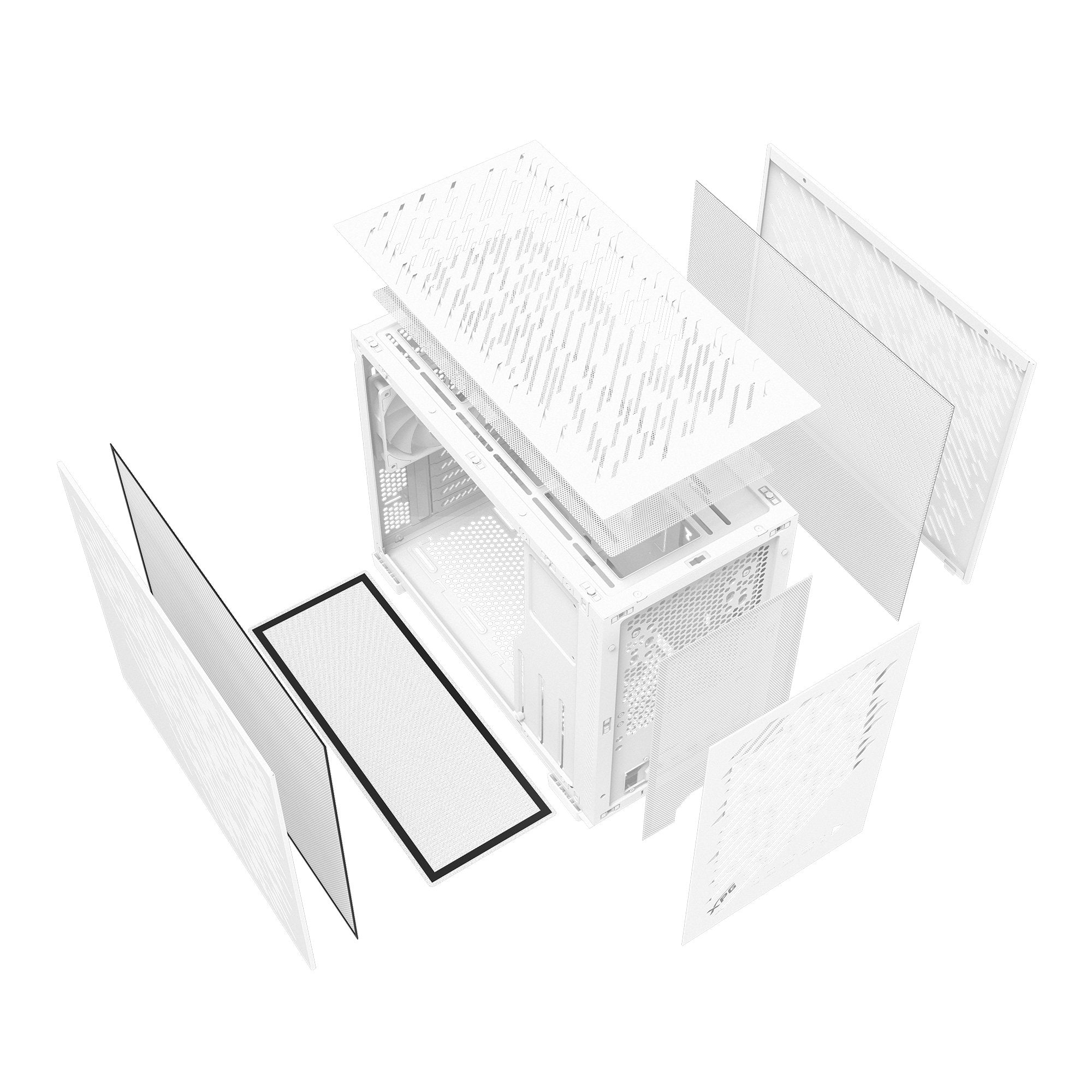 Geh Xpg Valor Air Nano Itx Midi Tower Blanco Retail