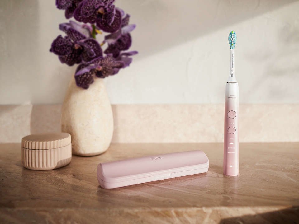 EAN 8720689000963 - Philips Sonicare HX9911/84 cepillo eléctrico para dientes Adulto Cepillo dental sónico Rosa, Blanco imagen 8