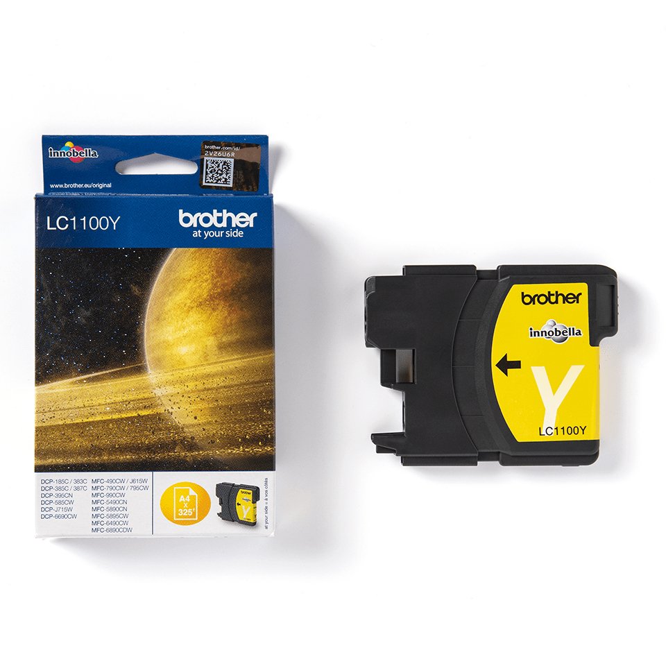 Tinta Original Brother Lc-1100y Amarillo