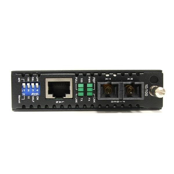 Startech.Com Conversor De Medios Ethernet 10/100 Mbps A Fibra Multi Modo Conector Sc -2km 2 Años