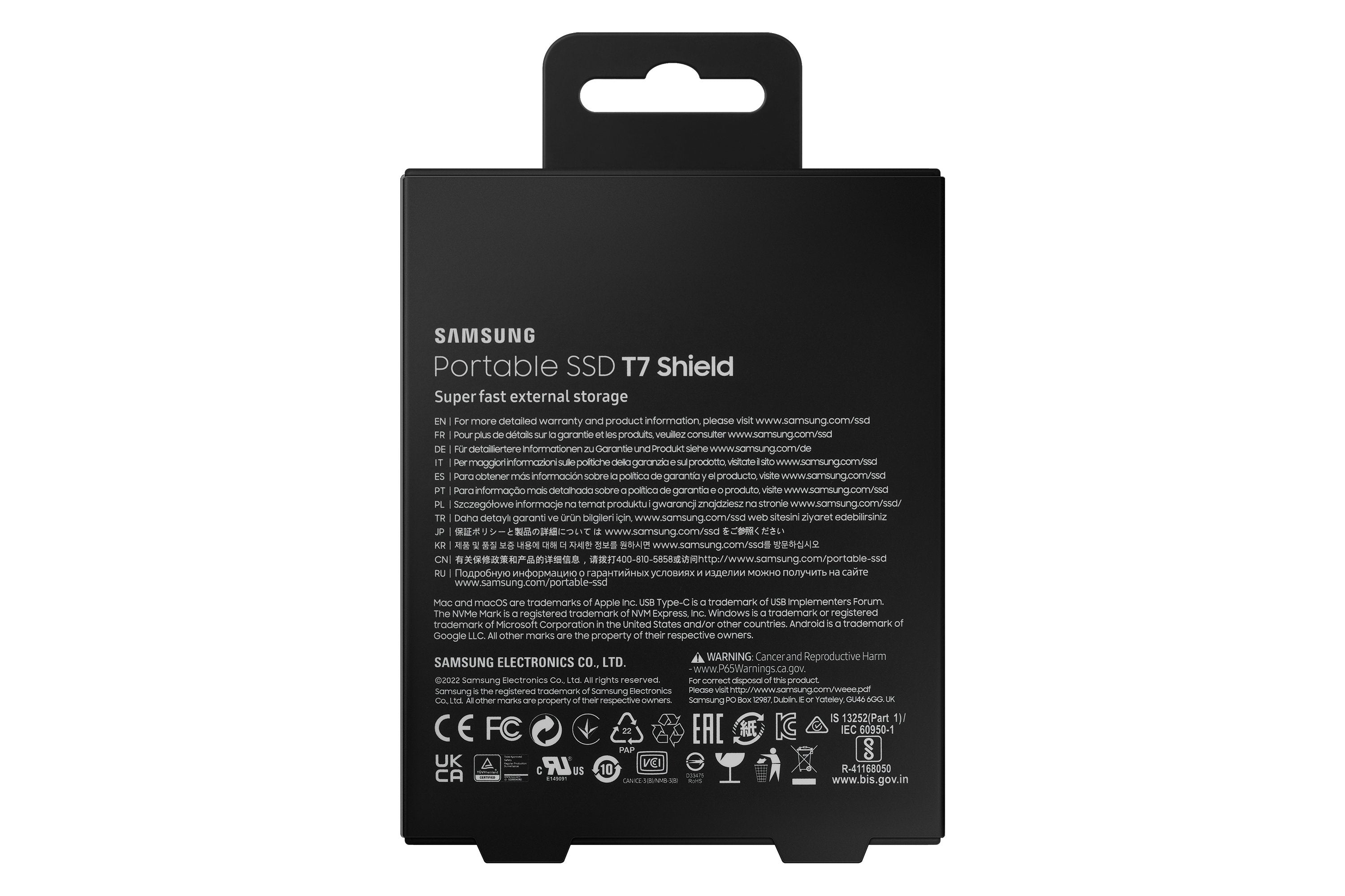 EAN 8806092968431 - Samsung MU-PE2T0S 2 TB USB Tipo C 3.2 Gen 2 (3.1 Gen 2) Negro imagen 8