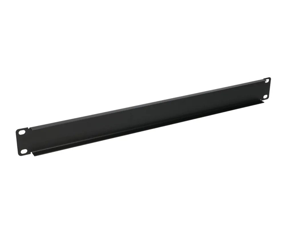 Extralink 1u 19" Front Blank Panel Black