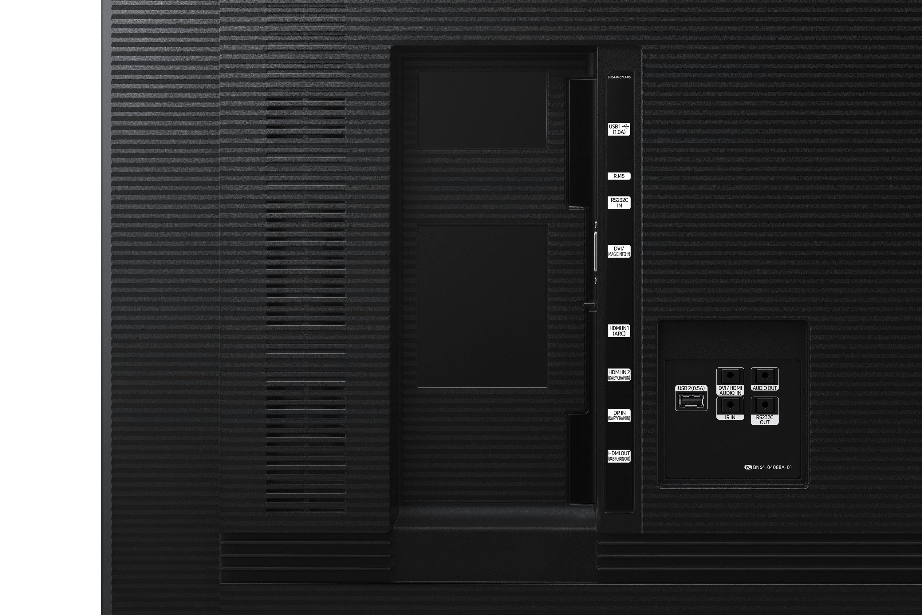 Samsung Qm85r-B Pantalla Señalización (85") Va Wifi 500 Cd / M² 4k Ultra Hd Negro Procesador Incorporado Tizen 4.0 24/7