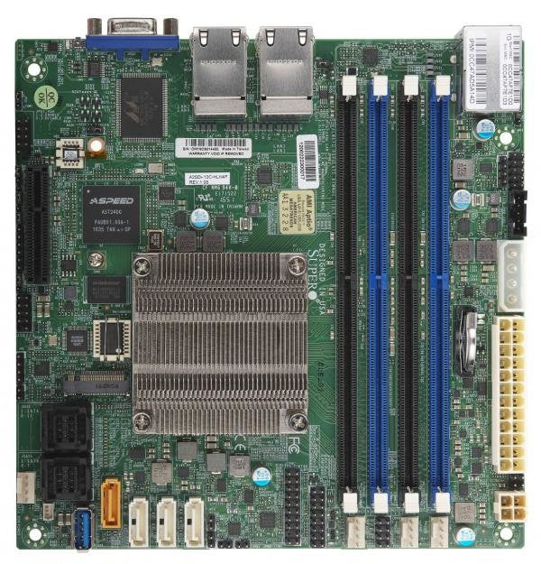 EAN 672042286102 - Supermicro A2SDI-8C-HLN4F mini ITX imagen 1