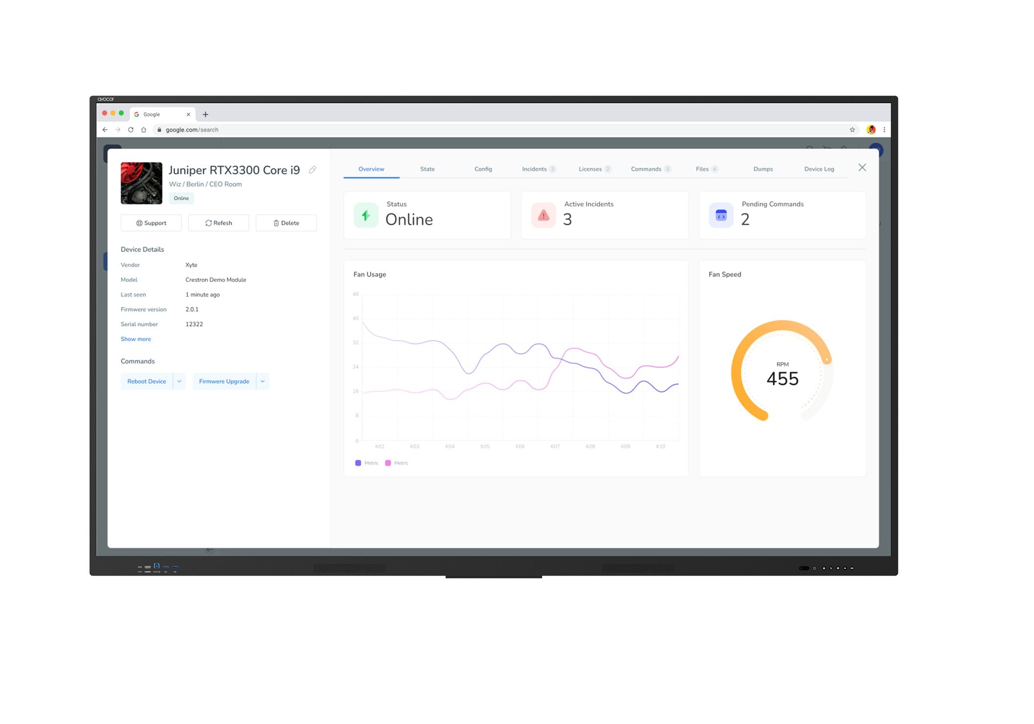 Avocor E Serie Ave-5550 140cm Touch 55'' 3840x2160
