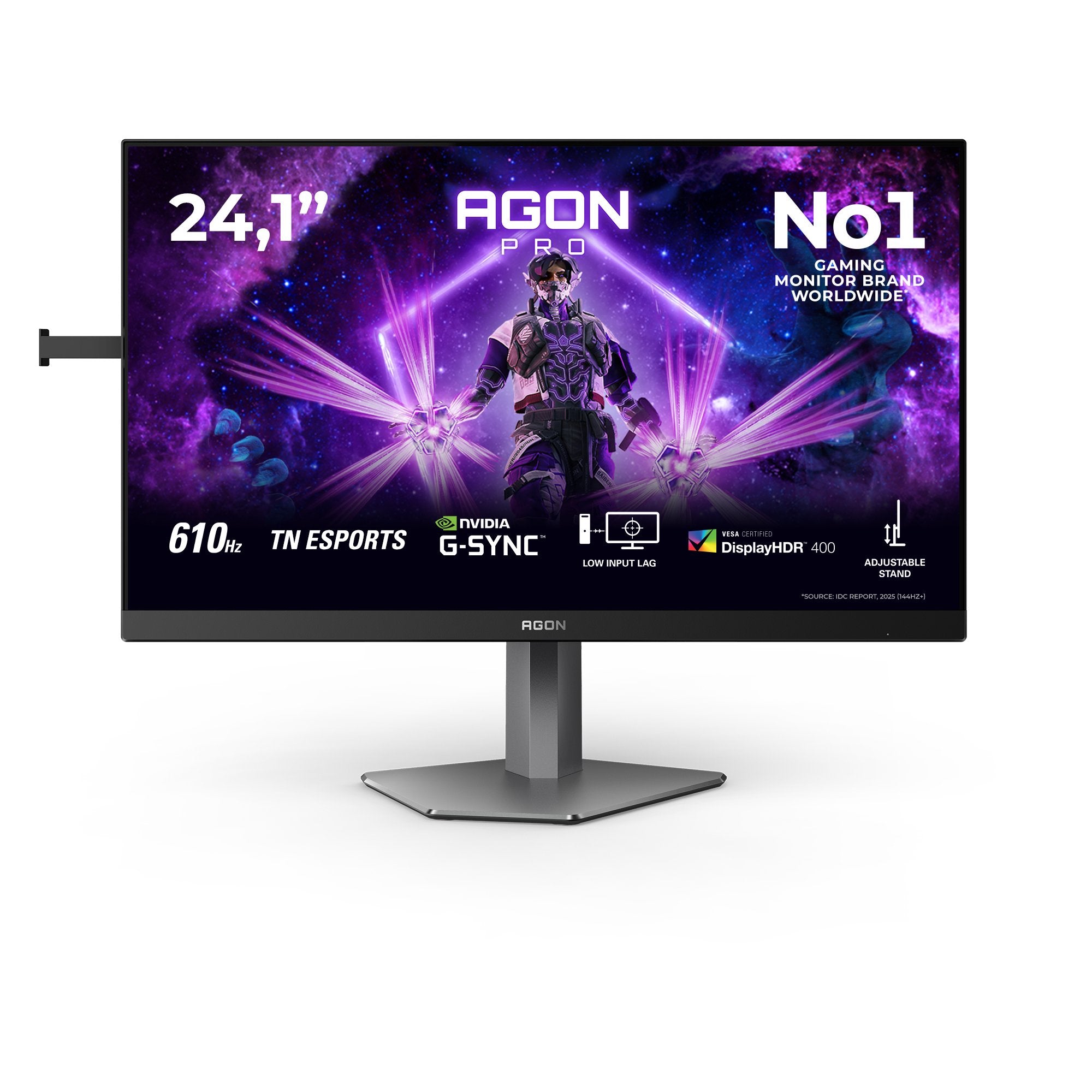 EAN 4038986143059 - AOC G2 AG246FK6 pantalla para PC 61,2 cm (24.1") 1920 x 1080 Pixeles Full HD LED Negro, Gris imagen 1