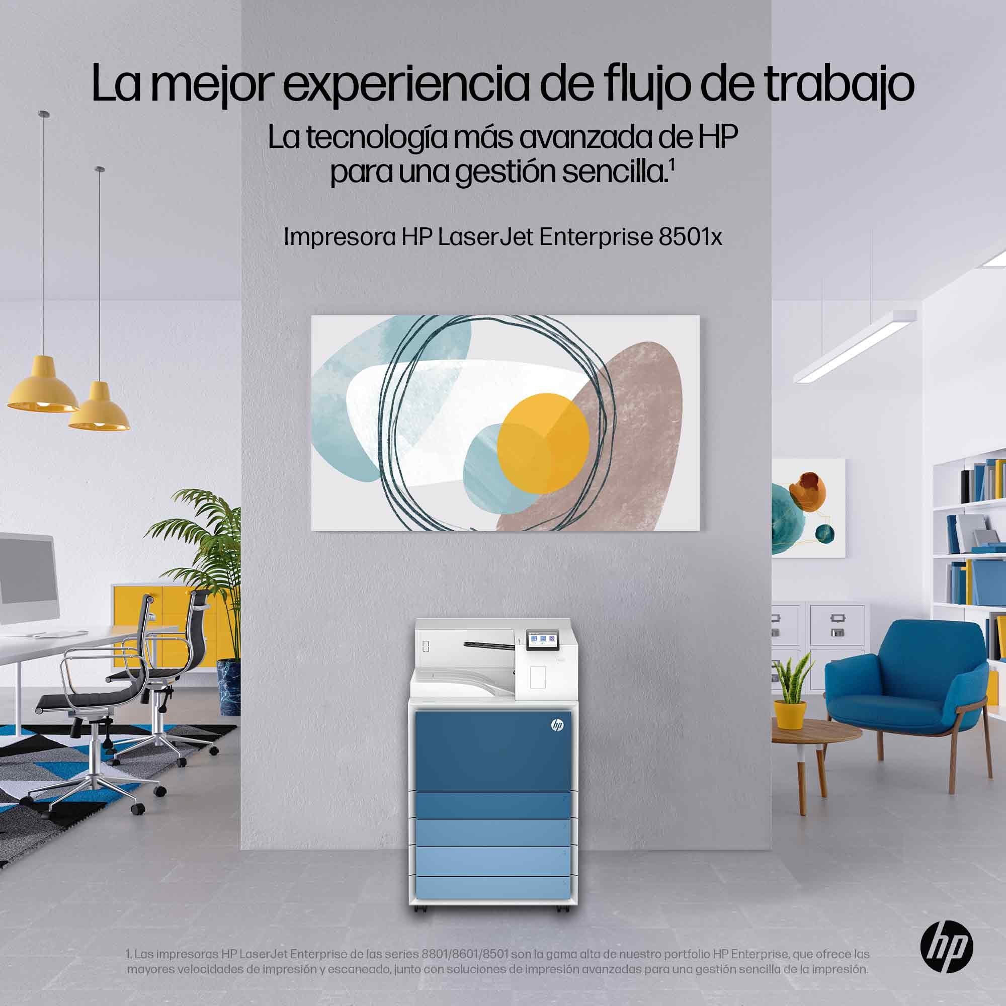 EAN 0198828506672 - HP LaserJet Enterprise LaserJet Ent 8501x 1200 x 1200 DPI A3 imagen 6