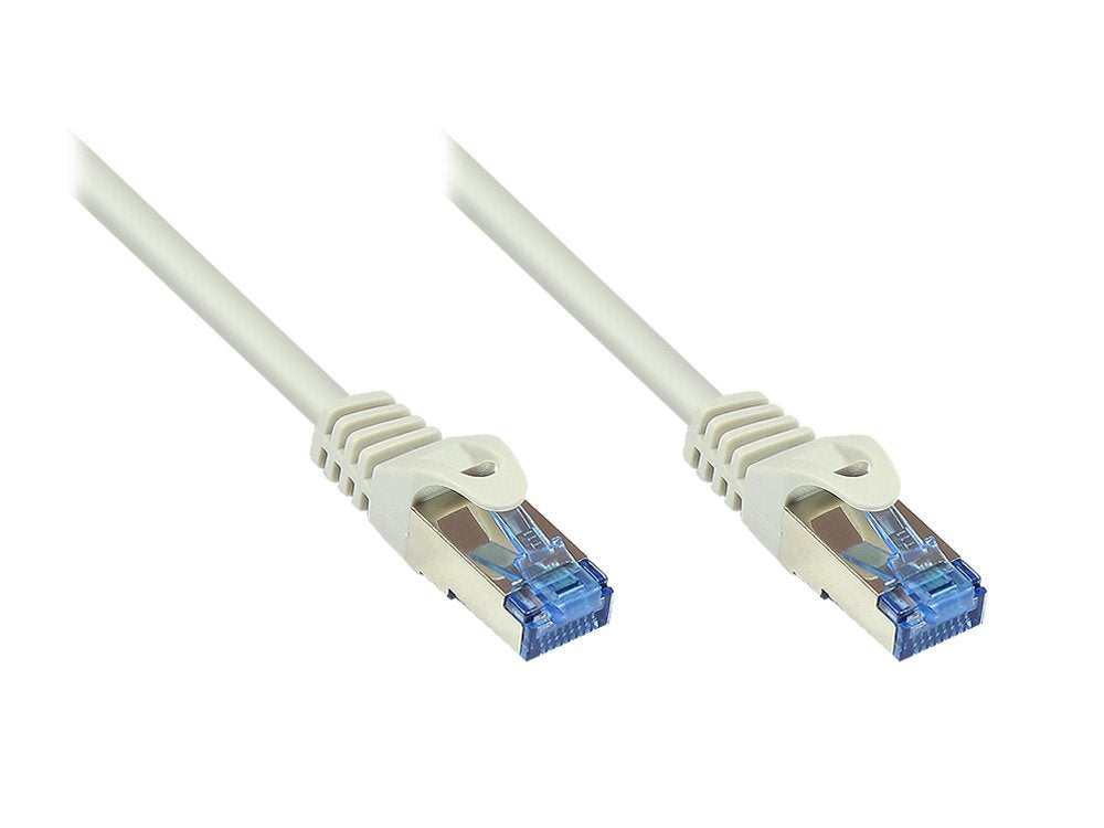 Goodconnections Cable De Red Mit Rastnasenschutz, Cat. 6a, S Ftp, Pimf, Halogenfrei, 500mhz, Grau, 2m,