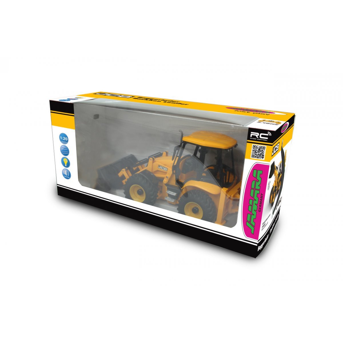 Jamara Retroexcavadora Jcb, Rc 404980 1:20 2.4ghz