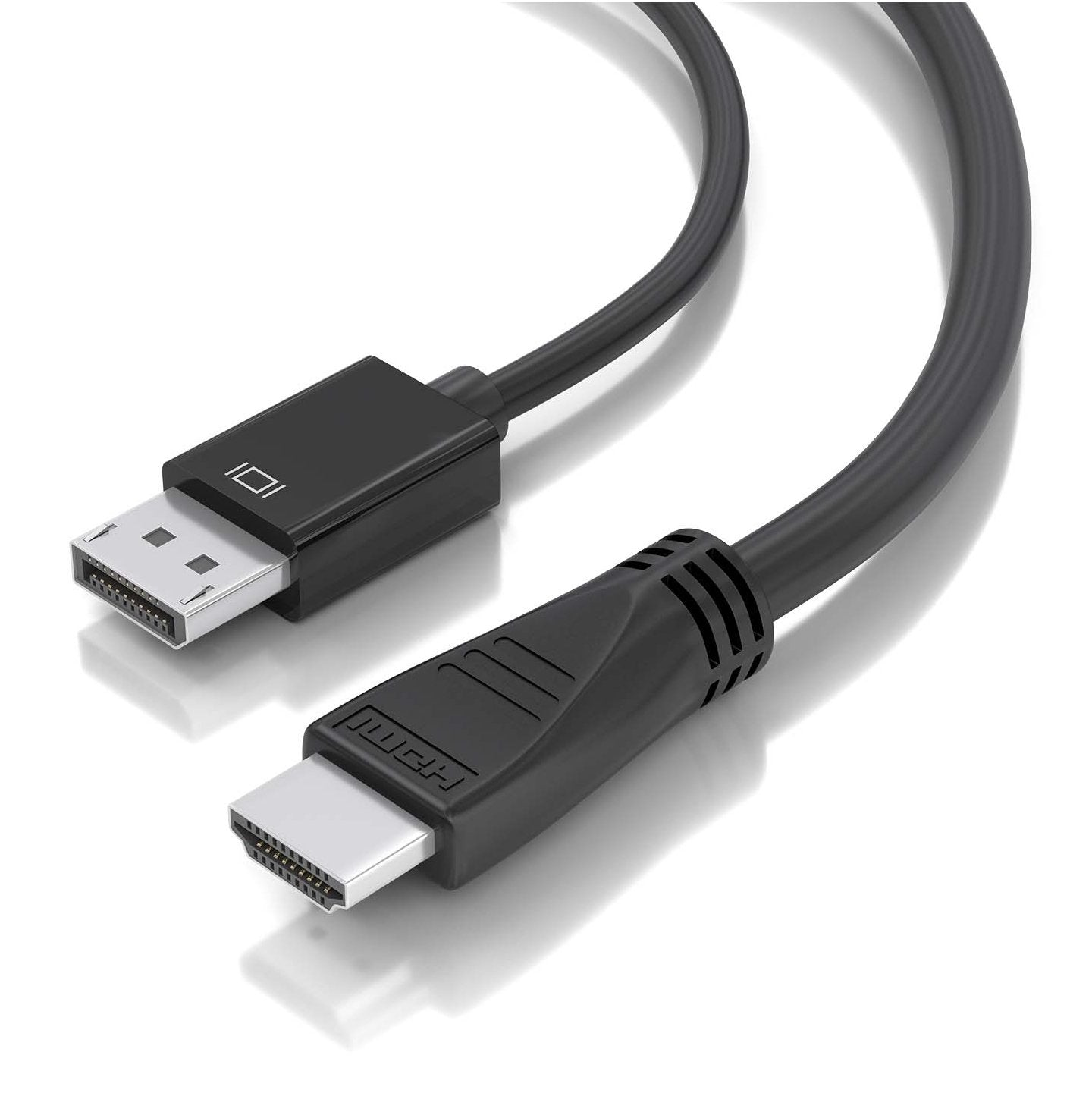 Aisens Cable Conversor Displayport A Hdmi 4k@60hz, Dp/M-Hdmi/M, Negro, 5.0m